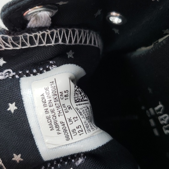 EUC CTAS Converse Sneaker-Double Tongue(Jr. 12 1/2) Kicks-$25 for 2 | Shoe Sale - Picture 8 of 8